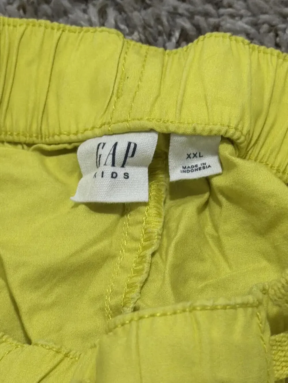 GAP bright yellow